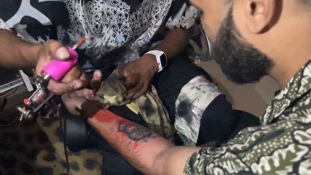 3D Drill Mask Man - Tatoo - Bili Tatoo Artist - Junaid Joji [ Tatoo Video ]