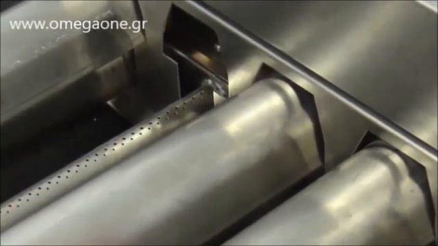 Γκριλιέρα   Σουβλακιέρα Αερίου Διπλή - Double Gas Vapour Chargrill