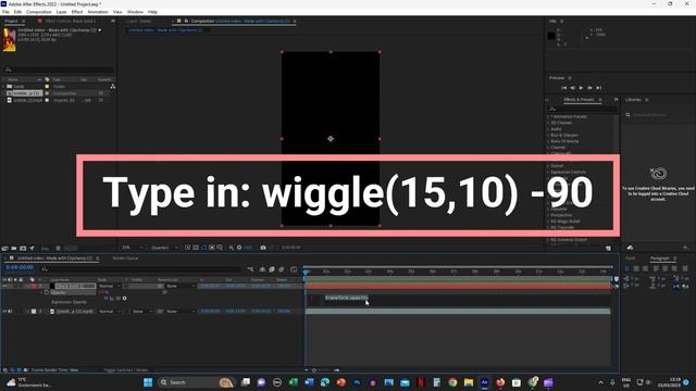 How to add flicker effect to your video After Effects (quick tutorial)