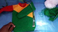 Tuto tricot : gilet / brassière / pull cassate pour enfa au tricot: 1an, 18 mois et 2 ans 01