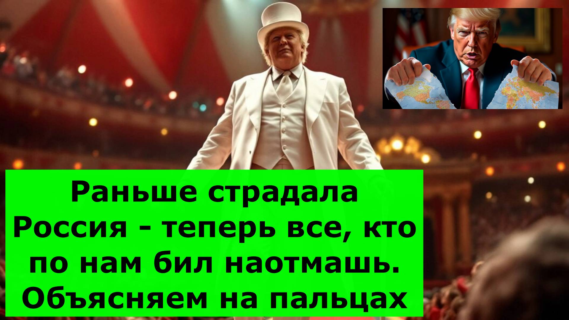 Раньше страдала Россия - теперь все, кто по нам бил наотмашь. Объясняем на пальцах
