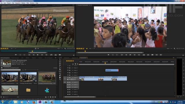 [ 18 ] Adobe Premiere CS6 - Sử dụng công cụ Slip Tools để thay thế điểm Mark In Out của Clip