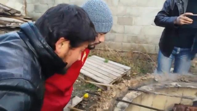 SURXON yigitlardan tandir go'sht