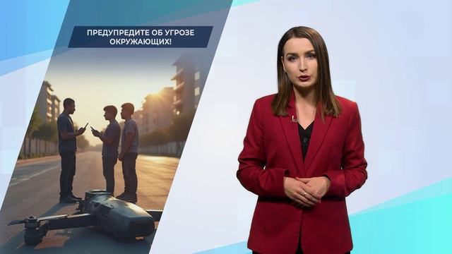 Что делать при обнаружении БПЛА, Астраханская область (для детей)