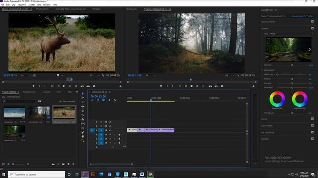 Adobe Premiere Class 2 - Insert, Overwrite and Transitions.