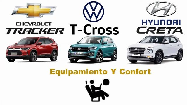 Chevrolet Tracker Vs. Volkswagen T-Cross Vs. Hyundai Creta #ANALISISTECNICO la Mejor #BSUV de Mexic
