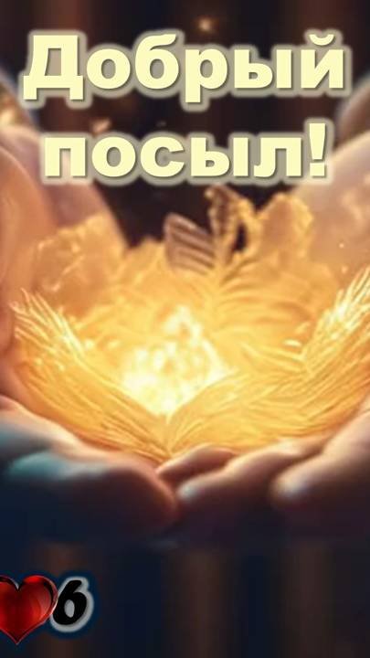 Добрый посыл!