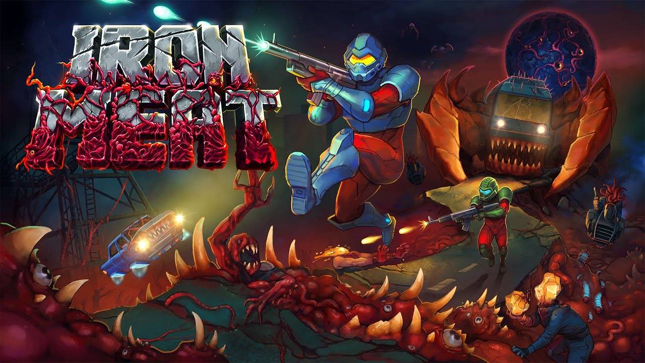Iron meat, как Contra, только наша. Полное прохождение