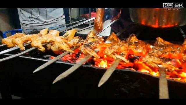 SPECIAL CHICKEN BBQ L STREET FOOD L KD & SK BROTHERS L Tamil