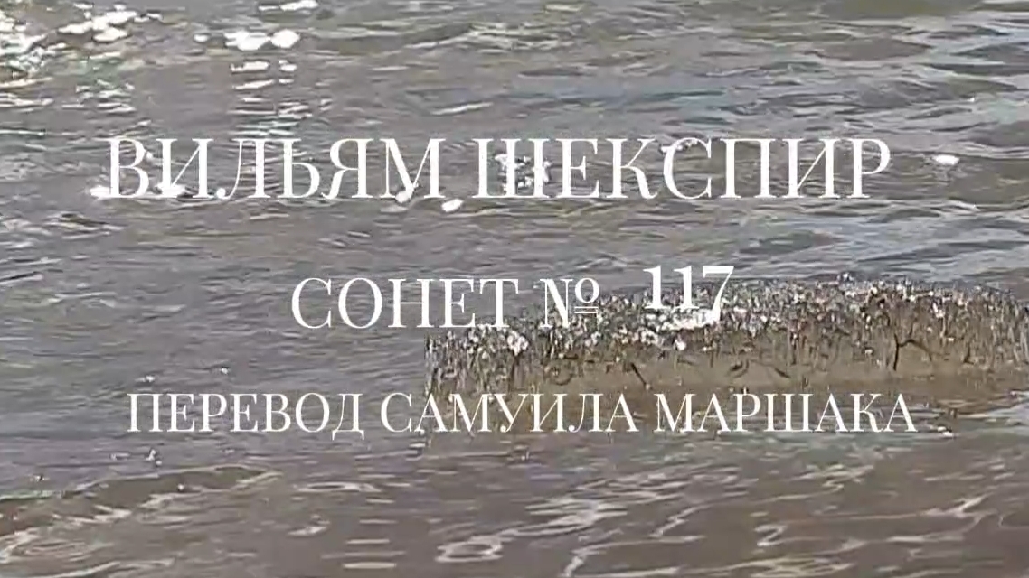 Вильям Шекспир. Сонет № 117. Пер. Самуила Яковлевича Маршака (Скажи, что я уплатой пренебрег)