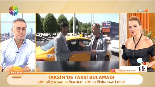 Taksim'de taksi bulamadı! | Bu Sabah 208. Bölüm
