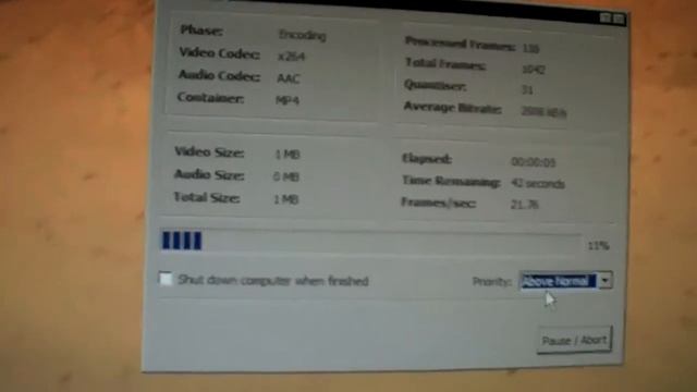 How-to encode video into x264 for Youtube.