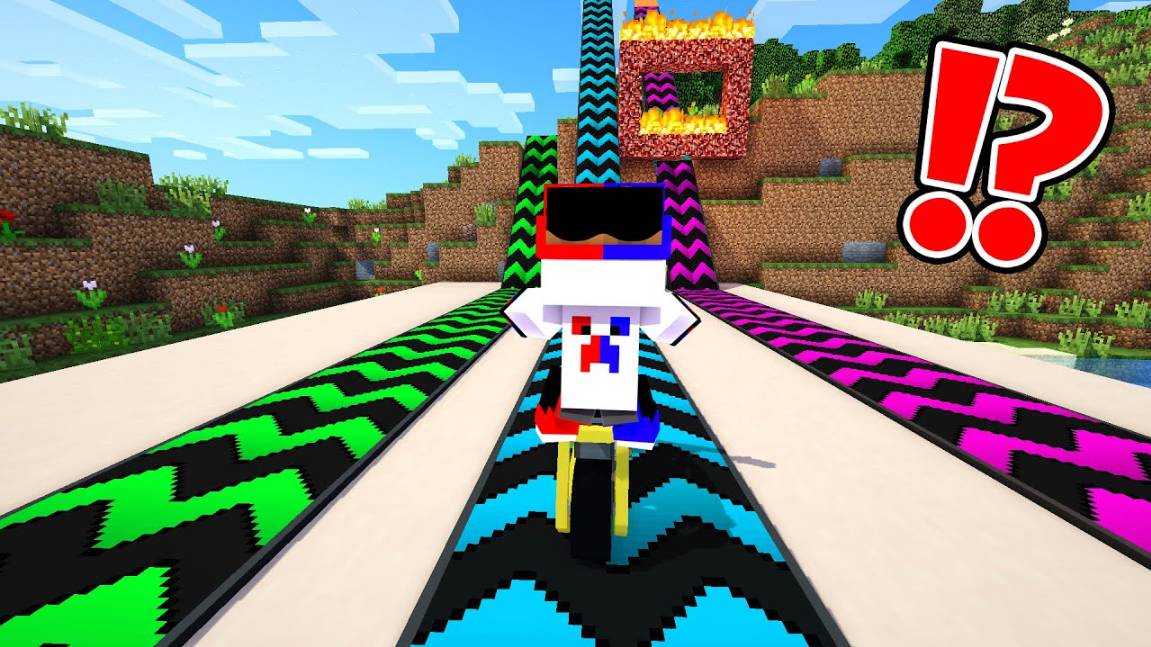 ОГРОМНЫЙ ТРАМПЛИН НУБА против ТРАМПЛИН ПРО в МАЙНКРАФТ ВИДЕО ТРОЛЛИНГ MINECRAFT БИТВА Евгенбро