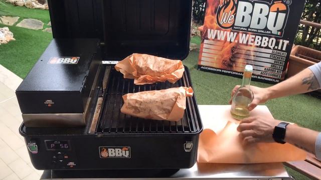 WeBBQ - Traeger Ranger Pellet Grill - Pork Shanks