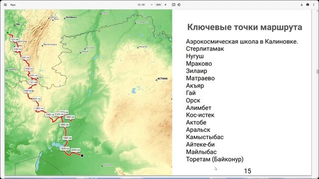 Семинар в г.Уфе 04.04.2025 Велопоход на Байконур -  как средство познания Мира