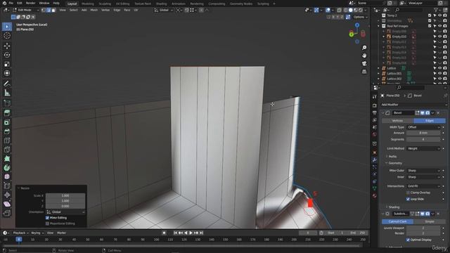 101 - Исправление угла левой стороны багажника