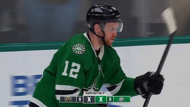 Vegas Golden Knights at Dallas Stars | FULL Shootout Highlights