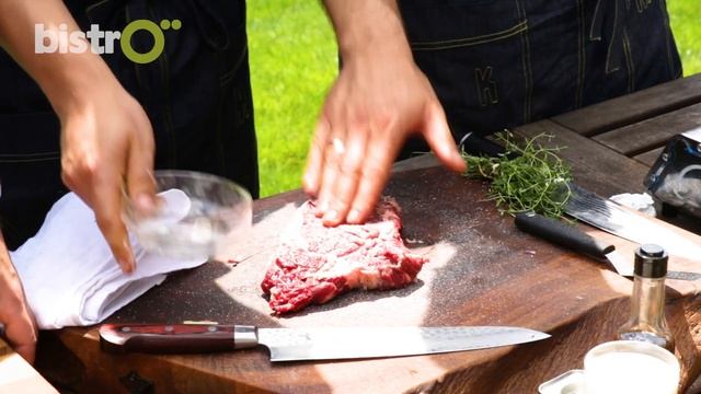 Men In The Kitchen: Американско барбекю - Говежди рибай стек с картофено пюре