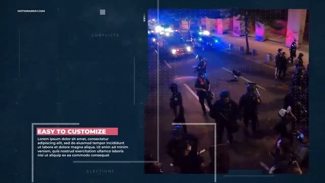 Political Slideshow Premiere Pro Templates