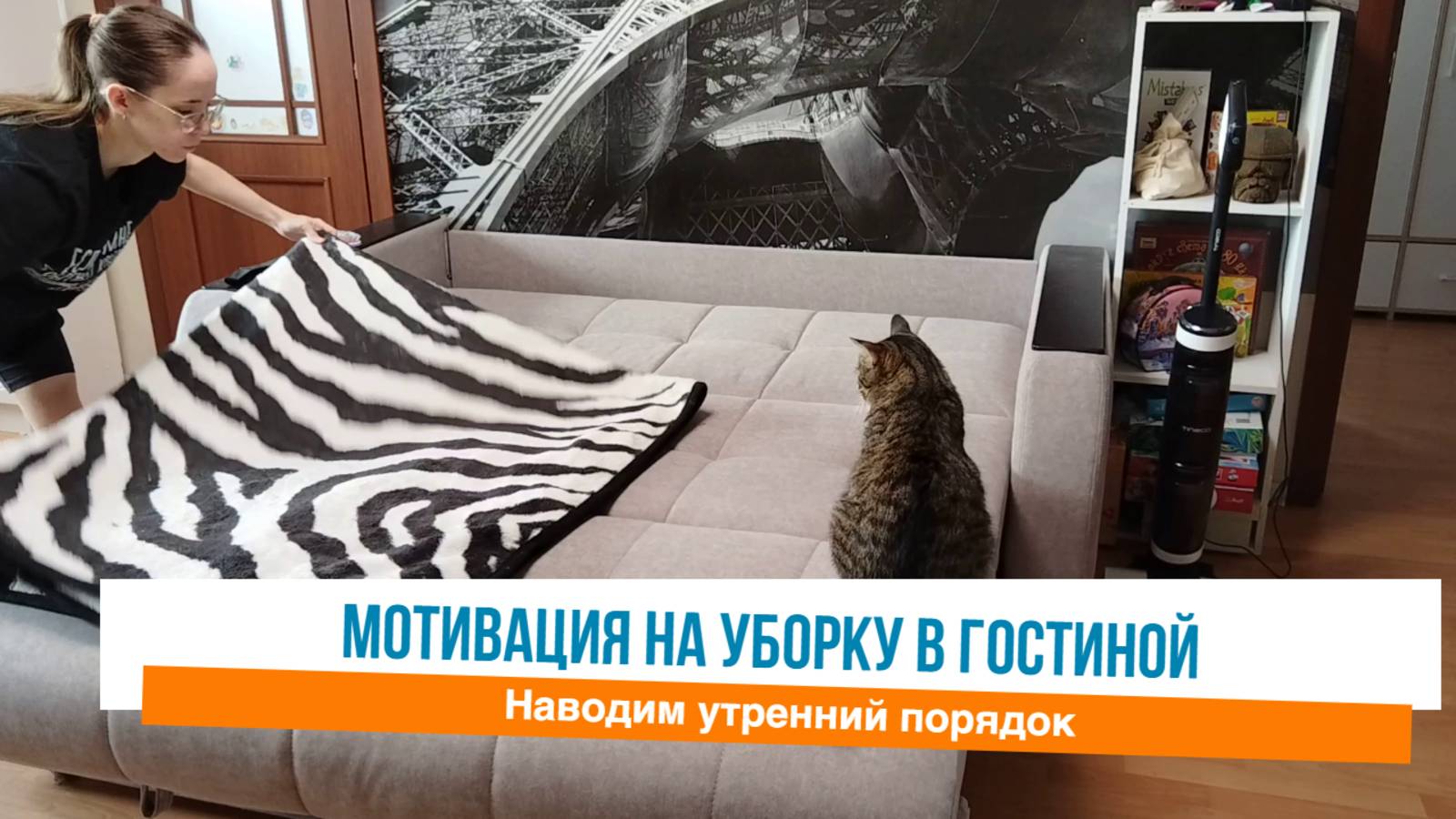 Навожу порядок в гостиной / Мотивация на уборку в квартире