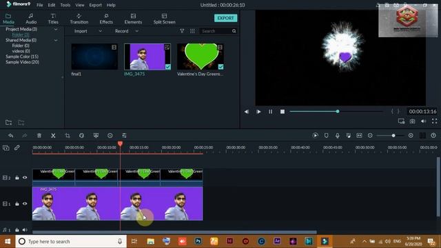 How to Add a Photo & Video In Green Screen Video - Filmora Tutorial in Nepali