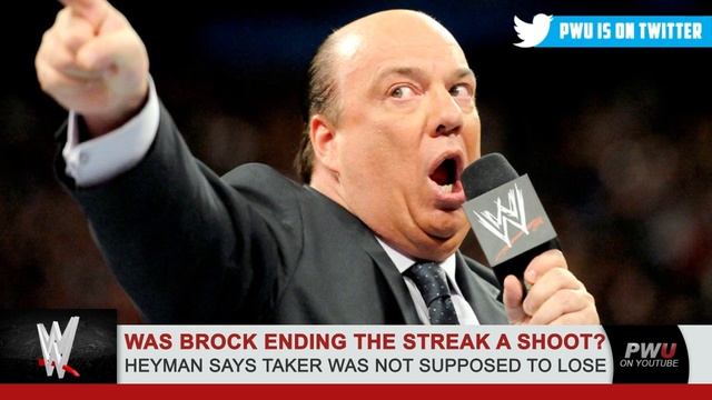 Was Brock Lesnar Beating The Streak At WrestleMania 30 A Shoot?
