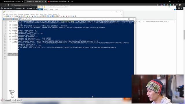 Đào #Chiacoin ✅20: Dùng tool MadMax Chia Plotter để tạo Portable Plot tham gia Chia Pool mới