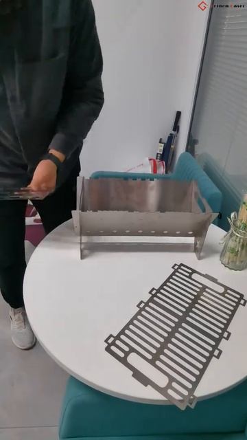 Metal Laser Cutting for the BBQ Grill - Golden Laser Cutting Machine