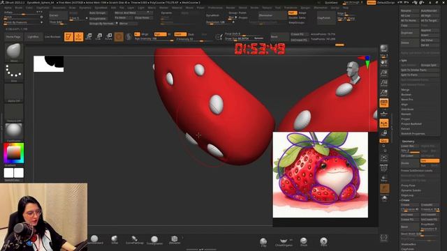 Speedsculpt | FrogBerry (Zbrush)