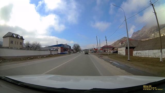 Дорога от Чегемского ущелья до Чегета.  Кабардино-Балкария. @autotravelvadim