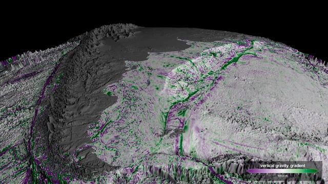 NASA показало невероятно детальную анимацию морского дна