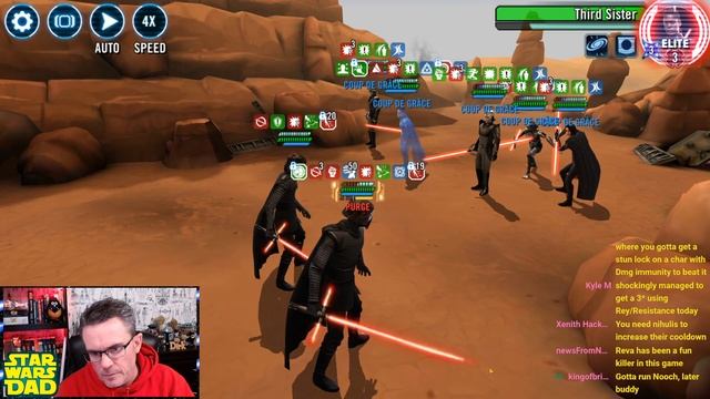 KRU, SLKR, and Wat Tambor Take on the Tie Interceptor Trial in SWGOH Proving Grounds!