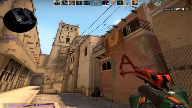 гайд как кидать смок в cs:go