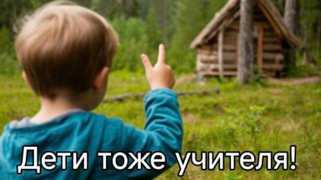 Дети тоже учителя. О чем говорит тебе ребенок?