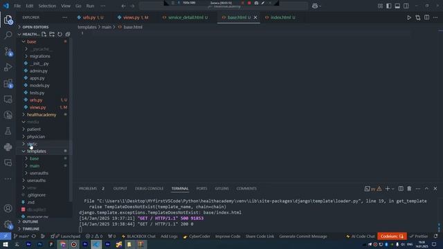 Django Проект Health Academy Академия Здоровья _ 7 Часть