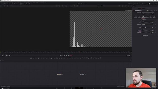 Audio Spectrum Visualizer DaVinci Resolve