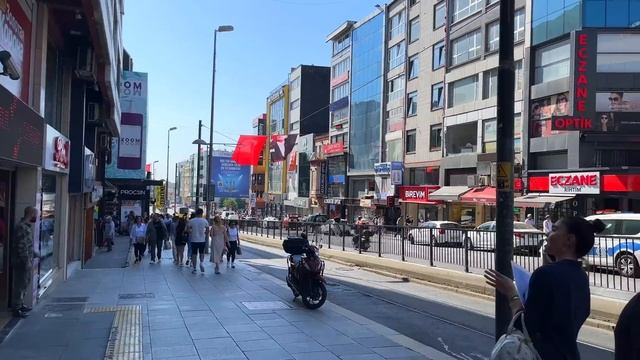 Istanbul 2022 Kadikoy-Moda 1 June Walking Tour|4k UHD 60fps