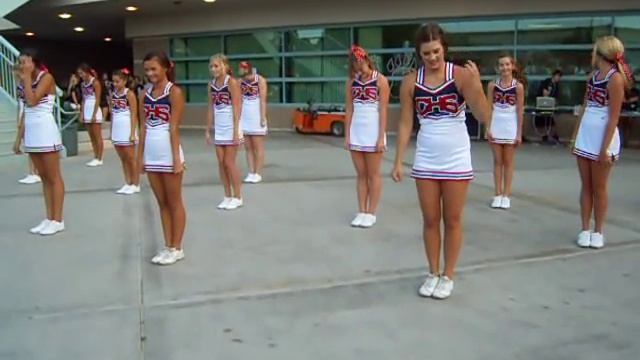 CHS Welcome Back BBQ 2011 JV Cheer Part 1