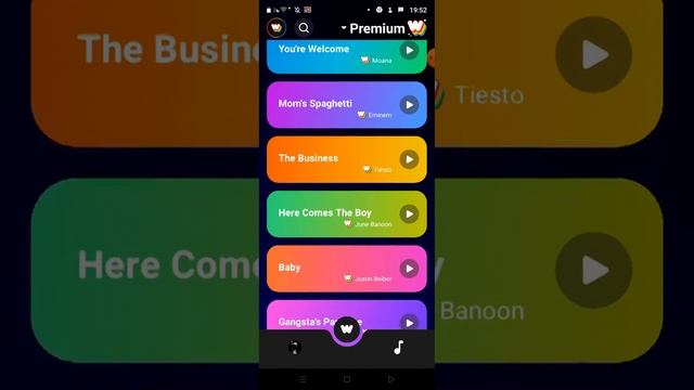Wombo Premium Songs