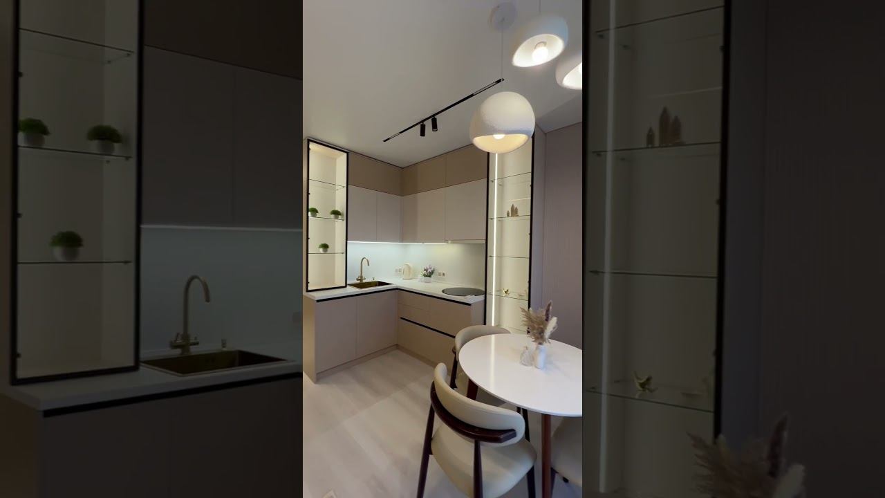 В квартире 39 кв.м. есть абсолютно все #дизайнинтерьера #interiordesign #недвижимость #shorts#