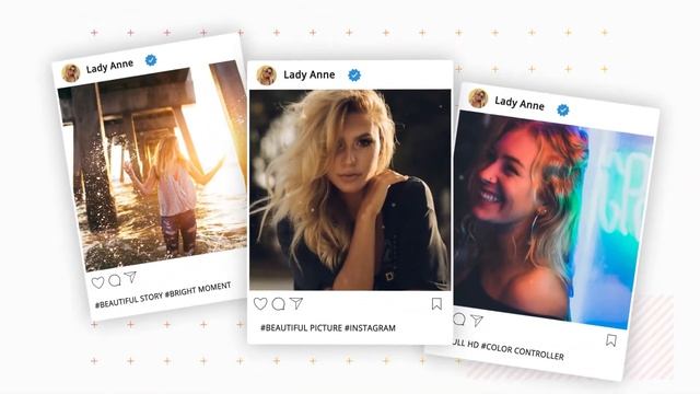 After Effects Template #Instagram Profile Promo