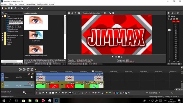 HICE UNA INTRO 2D EN VEGAS PRO 15 | LELELE Y REGRESEEEE LOL SI LIKE PRROOOO