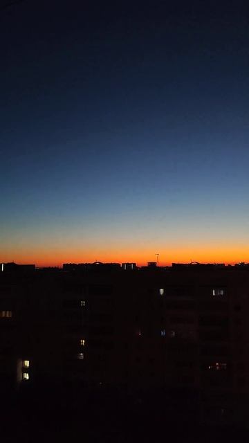 Восход солнца, очень красиво