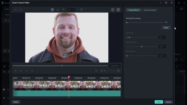 FILMORA 12 NEW FEATURE SMART CUTOUT TUTORIAL REMOVE BACKGROUND WITHOUT GREEN SCREEN