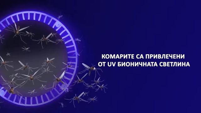 БИОНИЧНА LED ЛАМПА ПРОТИВ КОМАРИ – MOSKITRAP
