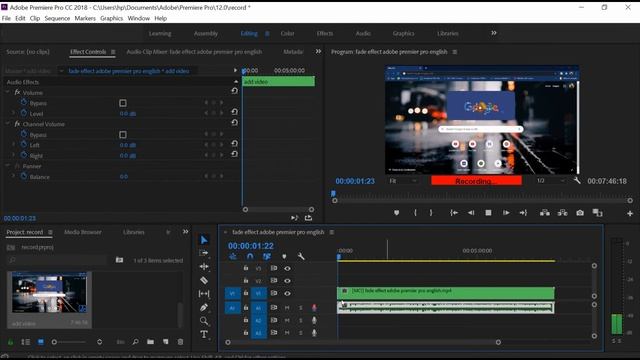 Premiere Pro: How to Record Audio 2021 !! Adobe Premiere Pro Me Audio kaise Record Kare