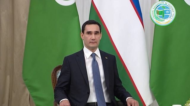 Президент Туркменистана встретился с узбекским коллегой