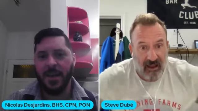 Live avec Steve Dubé, Entraîneur Sportif Haut Niveau et Athlète Senior Crossfit