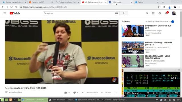 Mint 19.1 XFCE - Testando num Celeron com 4GB de RAM