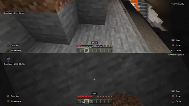 Minecraft manhunt vs my brother
